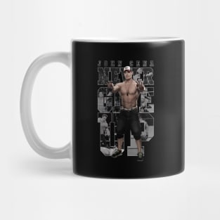 WWE John Cena - Never Give Up! Mug